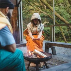 Passenger Accessories J0V68D1123 Good Times Recycled Sleep Sack Chinchilla Brown/Sunrise Orange Men Orange