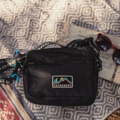 Passenger Accessories J0V68D532 Recycled Polyester Hip Pack Black Men Black