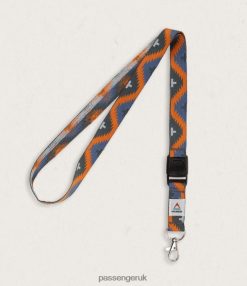 Passenger Accessories J0V68D543 Travel Lanyard Navy Jacquard Unisex Navy
