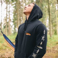 Passenger Clothing J0V68D117 Osc Recycled Cotton Hoodie Black Men Black