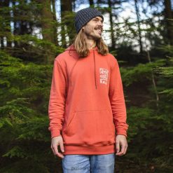Passenger Clothing J0V68D122 Nature Hemp Hoodie Hot Sauce Men Hot