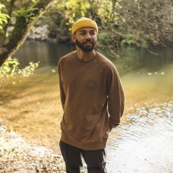 Passenger Clothing J0V68D135 Glendale Hemp Sweatshirt Rubber Men Rubber