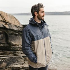 Passenger Clothing J0V68D189 Umnak Recycled Anorak Turbulence Grey Men Grey