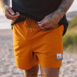 Passenger Clothing J0V68D282 Ponoma All Purpose Swim Short Sunrise Orange Men Orange