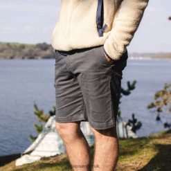 Passenger Clothing J0V68D285 Ridge Short Faded Black Men Black