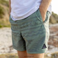Passenger Clothing J0V68D290 Traveller Organic All Purpose Short Dark Ivy Adrift Men Ivy
