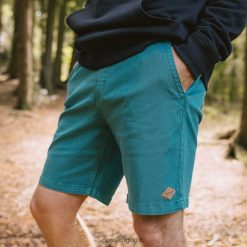 Passenger Clothing J0V68D294 Drifter Organic Cotton Walk Short Storm Green Men Green
