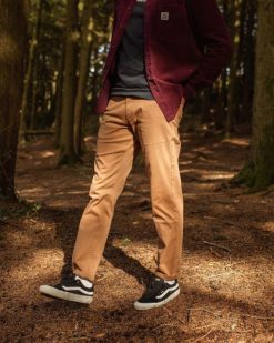 Passenger Clothing J0V68D333 365 5 Pocket Trouser Coconut Men Coconut