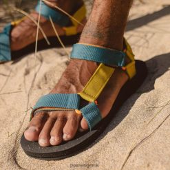 Passenger Footwear J0V68D487 Monterey Sandals Ash Blue Men Blue