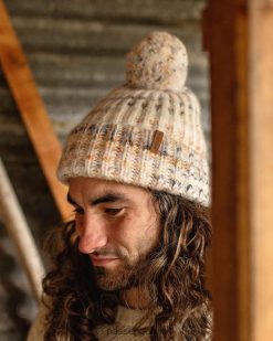 Passenger Headwear J0V68D425 Mellow Bobble Hat Hazy Multi Men Multi