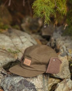 Passenger Headwear J0V68D439 Daytime Recycled Cotton Sherpa Lined Hat Khaki Men Khaki