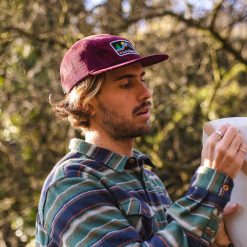 Passenger Headwear J0V68D443 Downtime Cord Cap Russet Men Russet