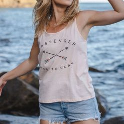 Passenger WoClothing J0V68D1023 Jinbei Recycled Vest Barely Pink Women Pink