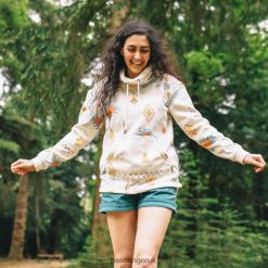 Passenger WoClothing J0V68D692 Tor Slouch Neck Polar Fleece Birch Drifter Women Birch