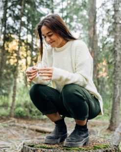 Passenger WoClothing J0V68D814 Tranquil Knitted Jumper Off White Women White