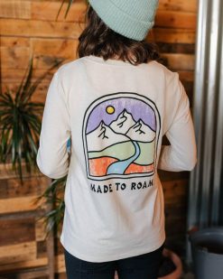 Passenger WoClothing J0V68D877 Friday Collective Recycled Cotton Ls T-Shirt Birch Women Birch