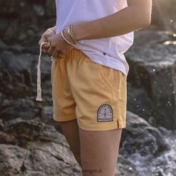 Passenger WoClothing J0V68D927 Sunset Short Ochre Yellow Women Yellow