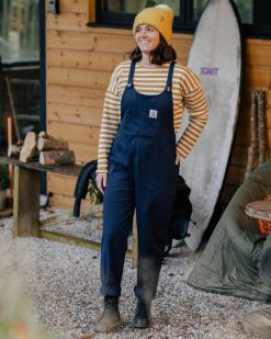 Passenger WoClothing J0V68D963 Verglass Dungarees Deep Navy Women Navy