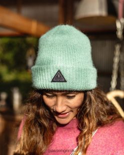 Passenger WoHeadwear J0V68D1039 High Tide Double Layered Beanie Delphinium Blue Women Blue