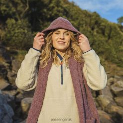 Passenger WoHeadwear J0V68D1089 Wandering Hooded Scarf Russet Women Russet