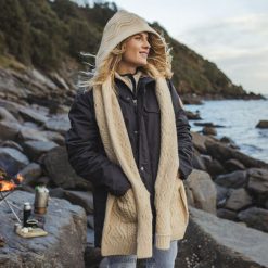 Passenger WoHeadwear J0V68D1090 Wandering Hooded Scarf Birch Women Birch